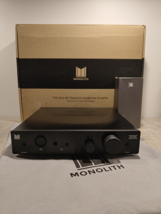 Monolith THX AAA 887 Balance Headphone Amp, RARITET!