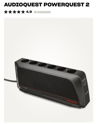 Audioquest Powerquest köpes.