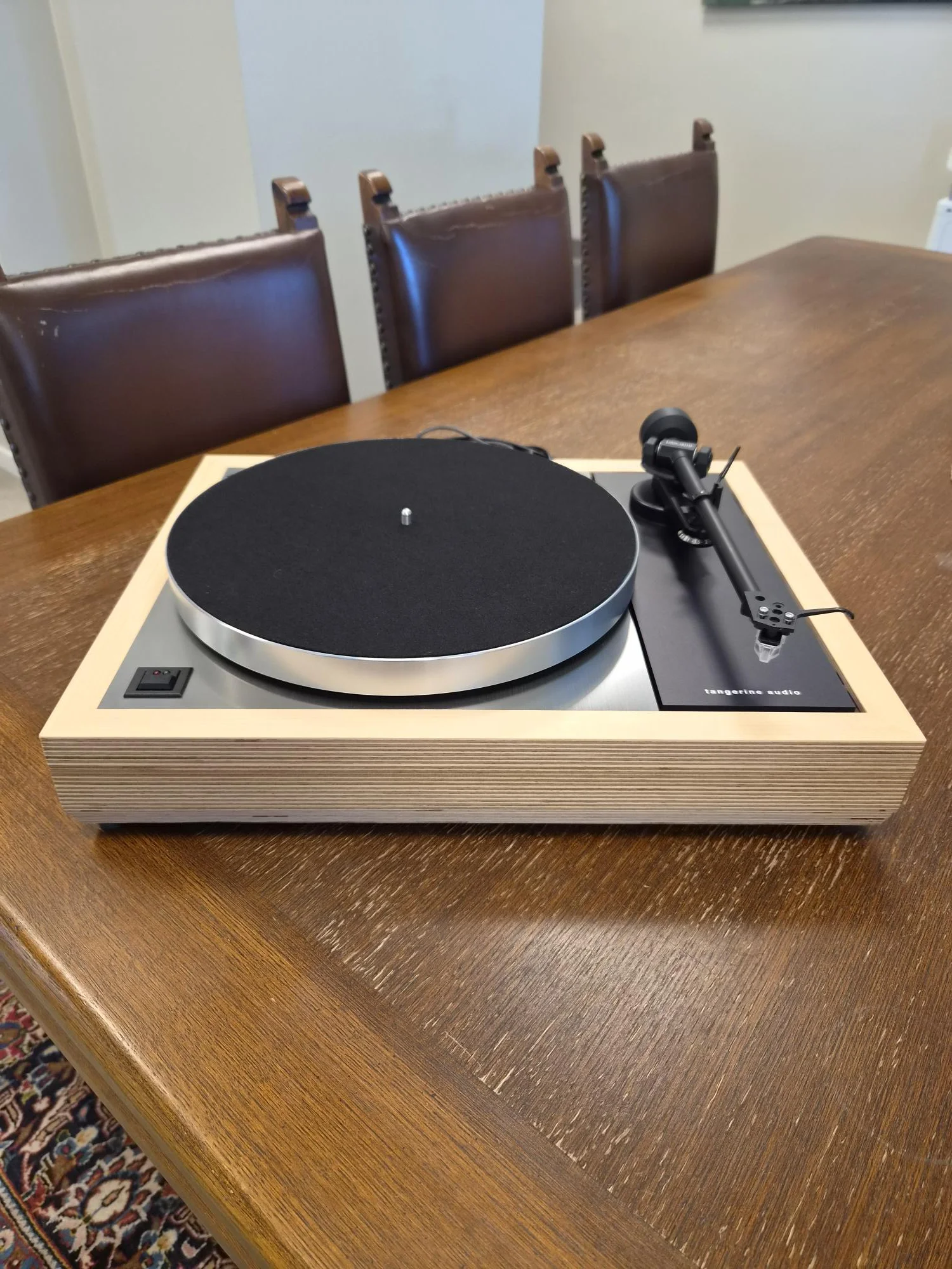 Linn Lp 12, WoodRock plinth, Linn Akito 1 J7 renoverad och uppgraderad, AT VM95 Ebk + RigB 9
