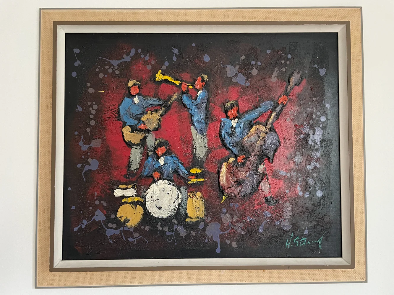 Musik tavla Musik tavla - Bild 1 av 2