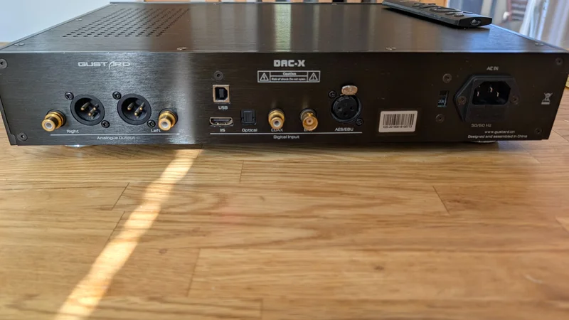Gustard DAC X-20, M2TECH Young - Bild 3 av 6