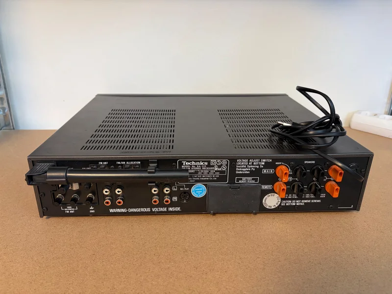 Trevlig 80-tals receiver Technics SA-313 - Bild 2 av 3