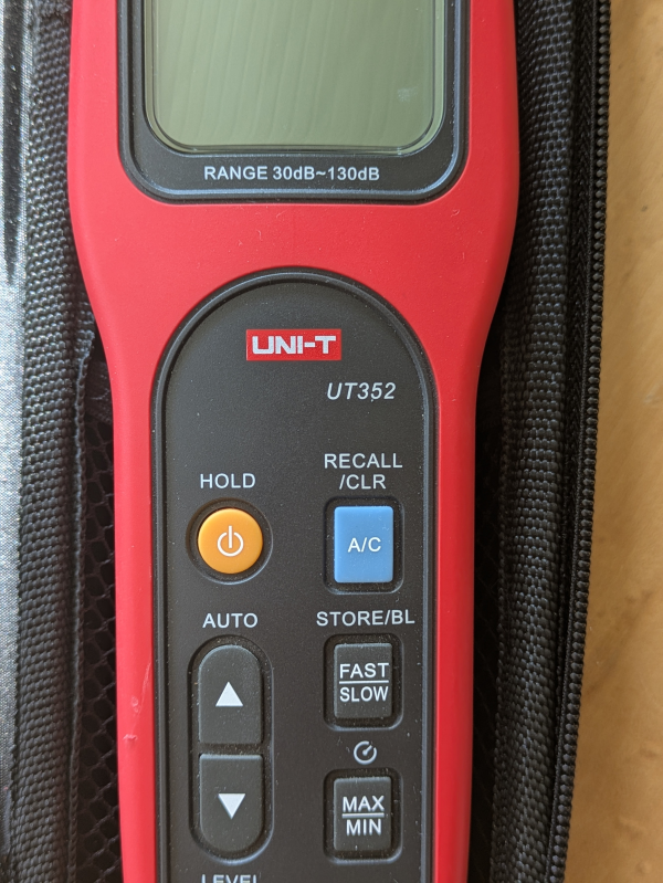 Uni-T UT352 Decibelmätare - Bild 2 av 2
