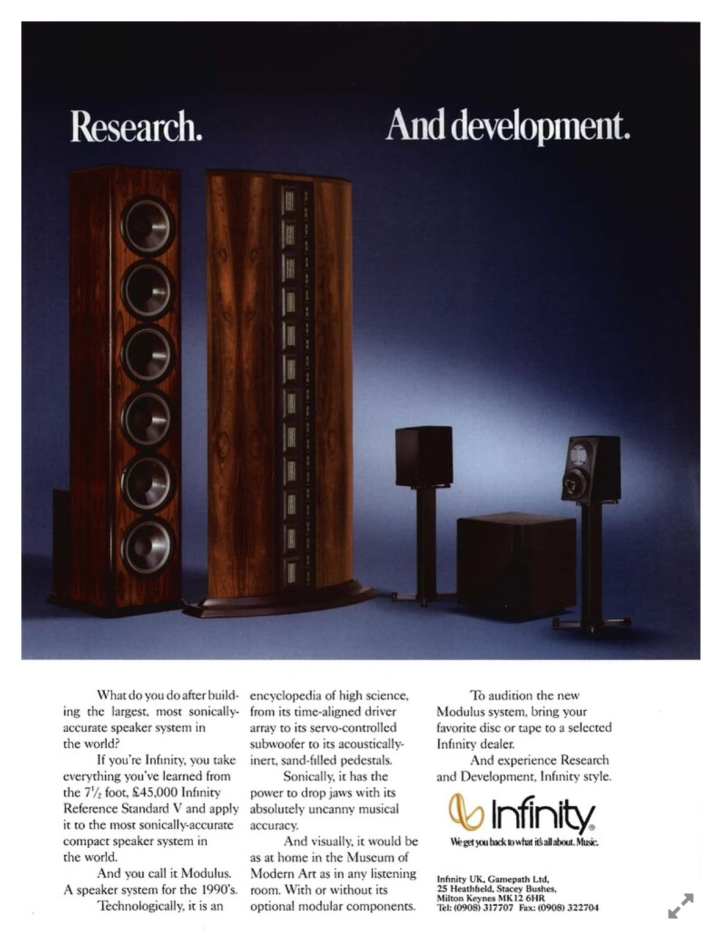 Infinity Modulus Arnie Nudell