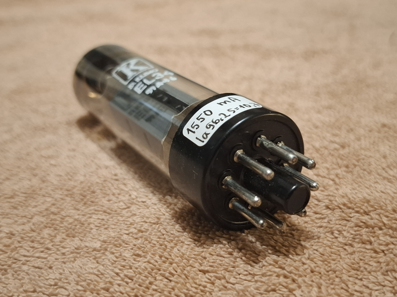 EL34 / 6ca7 D Klimo (RFT Östtyskland) Matchat kvartett NOS EL34 / 6ca7 D Klimo (RFT Östtyskland) Matchat kvartett NOS - Bild 5 av 7