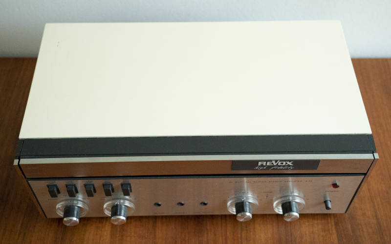 Revox A50 Stereo Integrated Amplifier Revox A50 Stereo Integrated Amplifier - Bild 2 av 5
