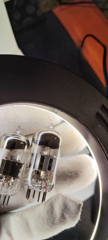 6N23P Matchat par Silver Shield Tubes Voskhod NOS /6DJ8 ECC88 6922  - Bild 2 av 5