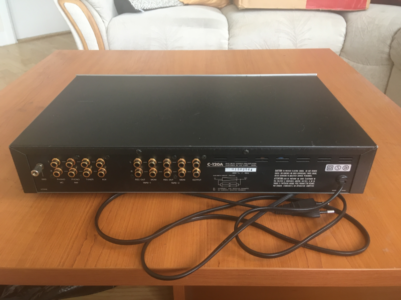 Luxman C-120A - Bild 2 av 2