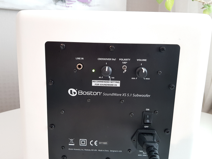 SoundWare XS 3.1 Hemmabio System