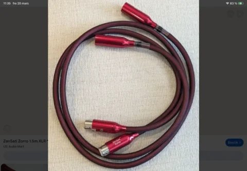 Zensati Zorro XLR kablar