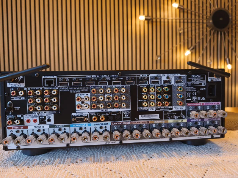 Denon AVR-X6700H 11.2 - kanals kraftpaket i toppskick Denon AVR-X6700H 11.2 - kanals kraftpaket i toppskick - Bild 3 av 3