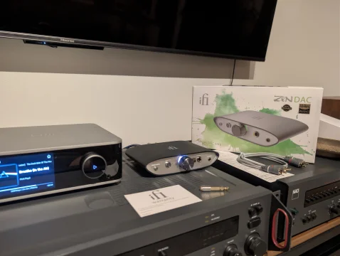 iFi Audio ZEN DAC V2 F&ouml;rsteg / Separat Dac / H&ouml;rlursf&ouml;rst&auml;rkare