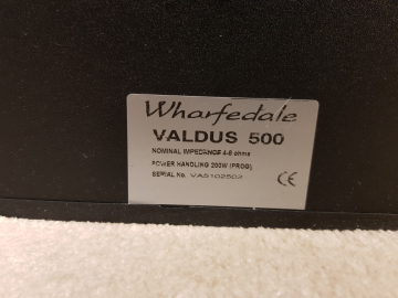 Wharfedale Valdus 500 Hifi Högtalare