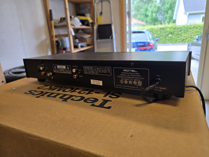 Rotel RQ-970BX RIAA-steg
