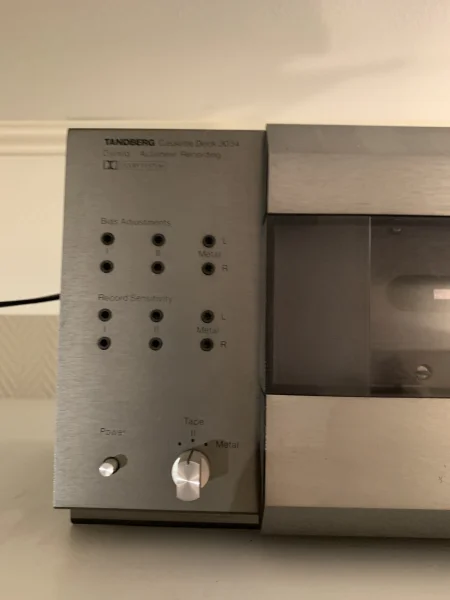 Tandberg 3034 Casette Deck - Defekt! - Bild 3 av 4