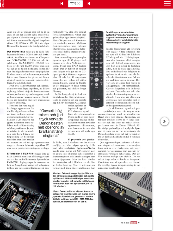Denon PMA-A110