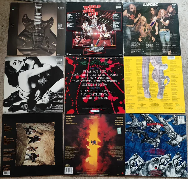Vinylskivor h&aring;rdrock  - Billede 6 af 8