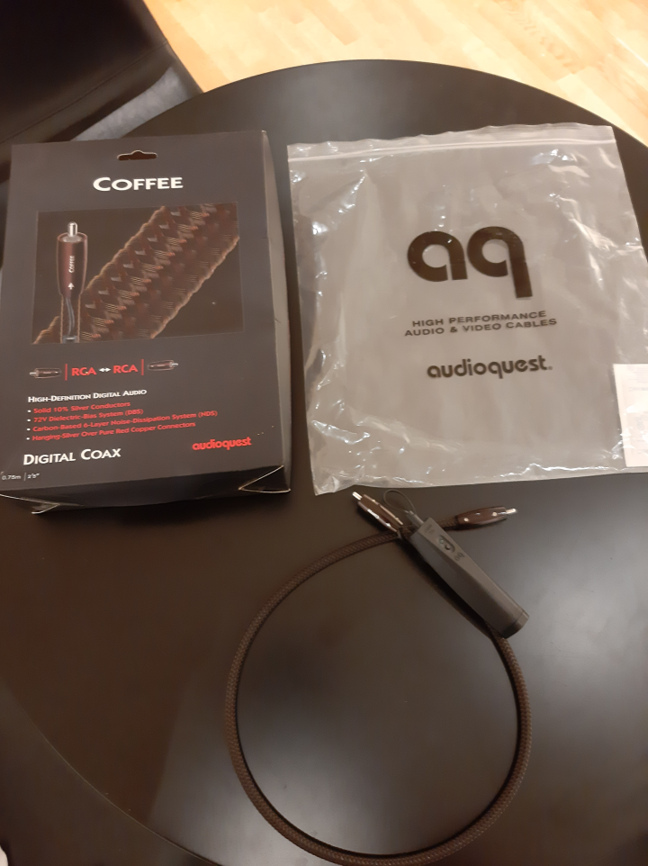 Audio Quest Coffee Koaxial 0.75m.