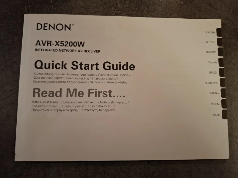 Denon AVR-X5200W 4k 11.2 140W - Bild 2 av 2