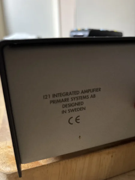 Primare I21 integrerad f&ouml;rst&auml;rkare - Bild 2 av 2