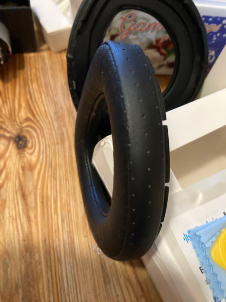 Fårskinnsdynor Sennheiser HD800 - Bild 2 av 5