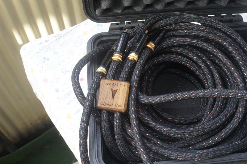 RCA kabel Kimber Kable Select 2016:    2 x 6 Meter med WBT RCA kontakter. - Bild 2 av 4