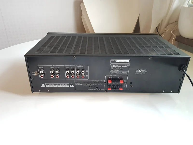 KENWOOD KA-1010 Stereo F&ouml;rst&auml;rkare - Bild 8 av 10