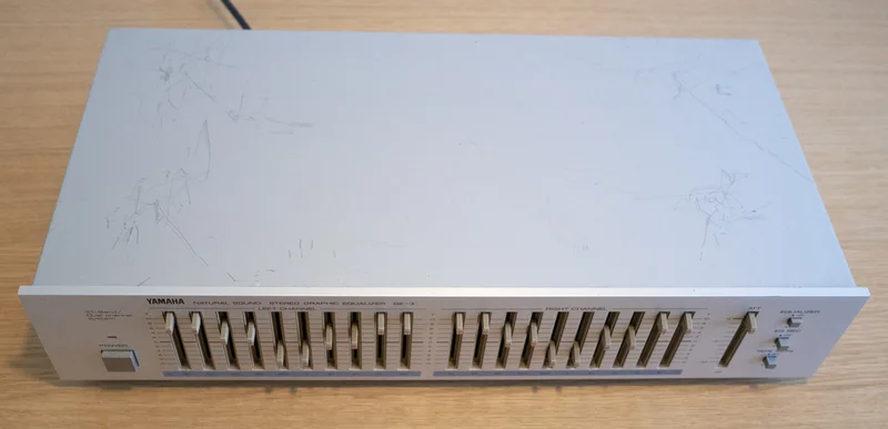 Yamaha GE-3 Stereo Graphic Equalizer (1983-85) - Bild 2 av 5