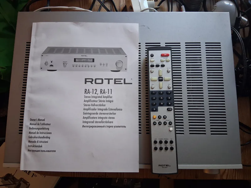 Rotel RA-12 inkl fj&auml;rr och manual - Image 2 of 9