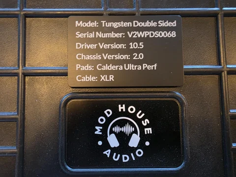 Mod House Tungsten II double sided med XLR kabel