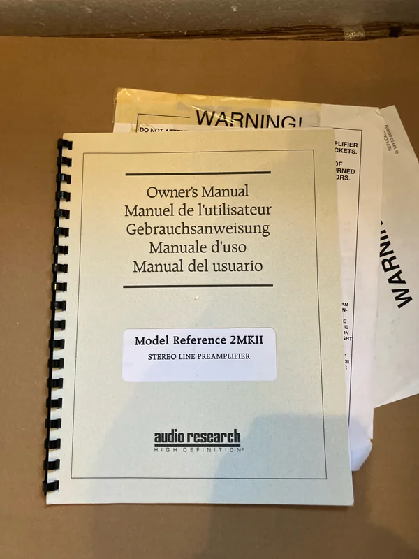 Audio Research REF2 mk2 Audio Research REF2 mk2 - Bild 3 av 4