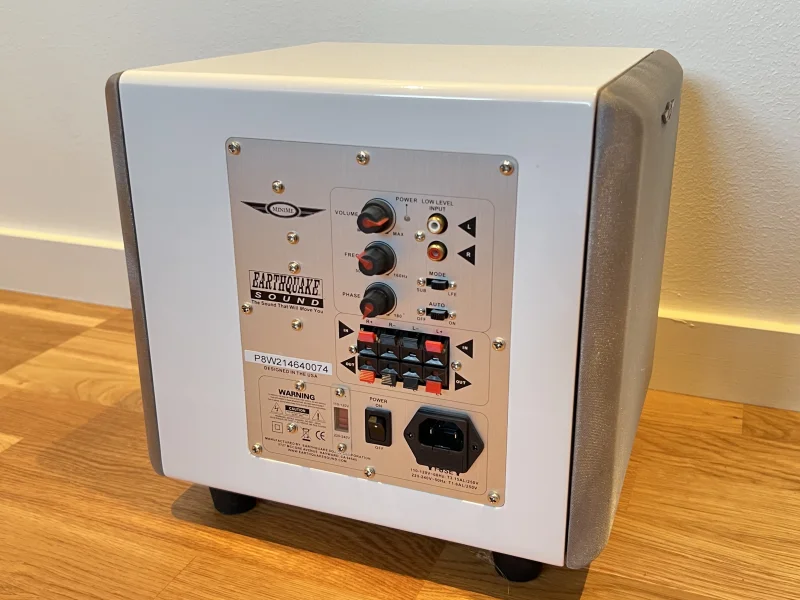 Superkompakt Sub, Earthquake MiniMe P8W V2 - Bild 5 av 5
