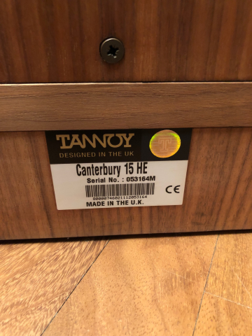 Tannoy Canterbury 15 HE