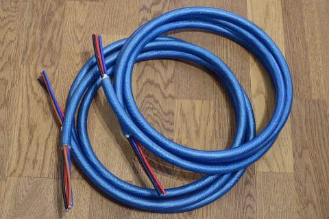 Högtalarkablar SommerCable Quadra Blue 2 x 2.7 m