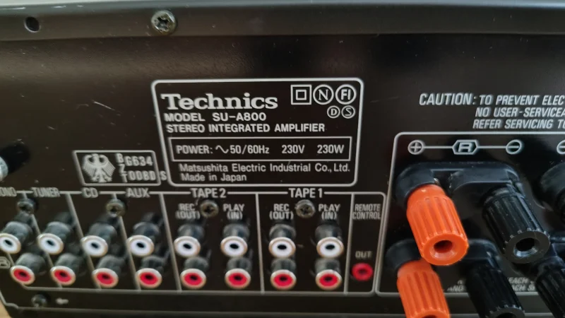 Technics SU-A800 i bra skick - Bild 4 av 4