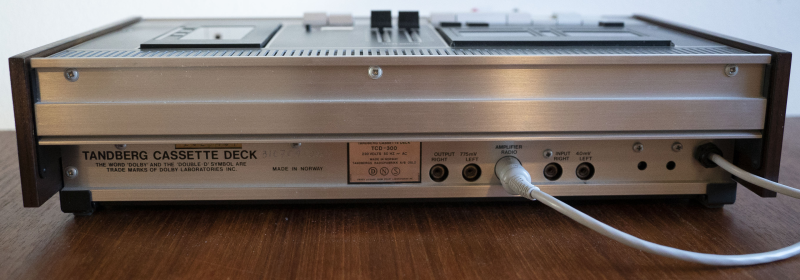 Tandberg TCD 300 Stereo Cassette Deck (1972-74) Tandberg TCD 300 Stereo Cassette Deck (1972-74) - Bild 4 av 5