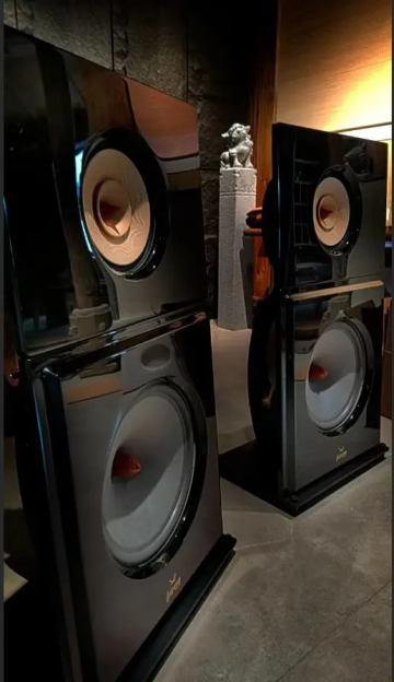 4mån gammal High End Open baffle högtalare. Liionidas Extreme MK2 (Platinum 10 version)