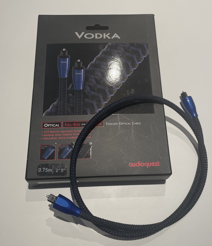 Audioquest Vodka optisk kabel