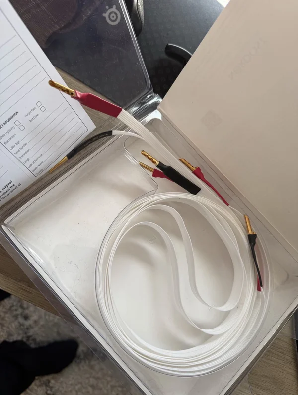 Nordost White Lightning högtalarkabel 2 × 2 m Nordost White Lightning högtalarkabel 2 × 2 m - Bild 2 av 4