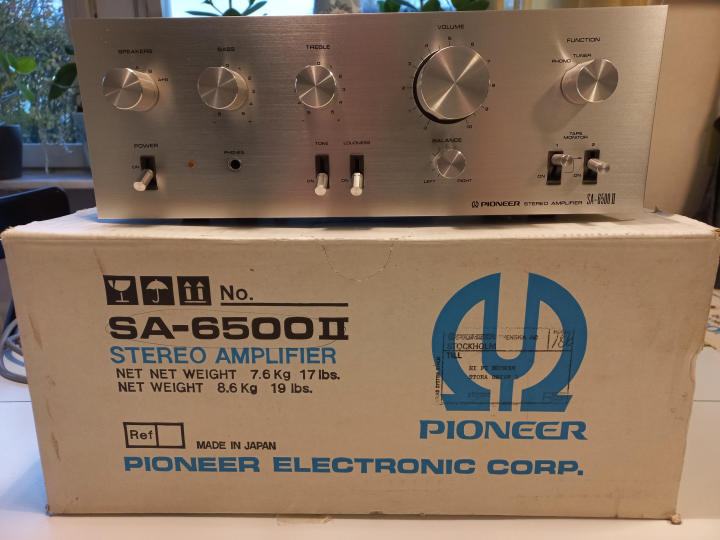 Pioneer stereo paket 