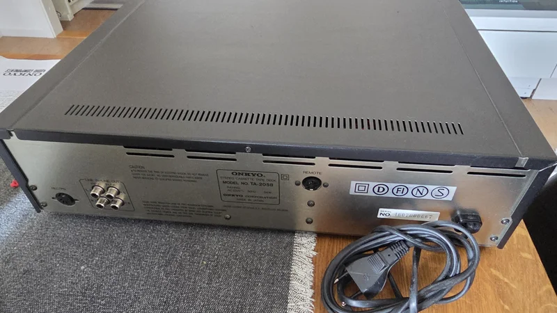 Onkyo Integra TA-2058 Kassettd&auml;ck  - Image 3 of 4