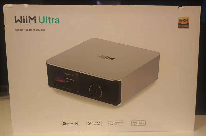 Wiim Ultra f&ouml;rsteg / DAC / streamer i nyskick - Bild 6 av 7