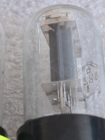6N8S 6H8C Ribbed Anode / FOTON 60s / 1578 / 6SN7 Double Triode