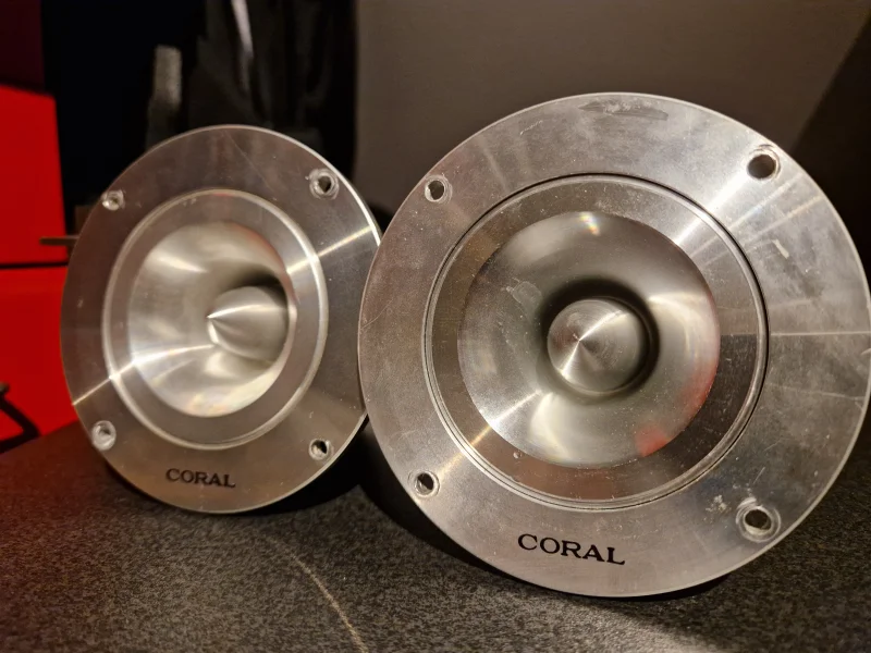 Coral H-105 Diskanter Tweeters med AD-6 - Bild 1 av 3