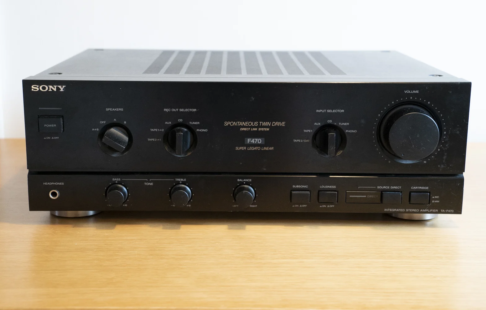 Sony TA-F470 Stereo Integrated Amplifier