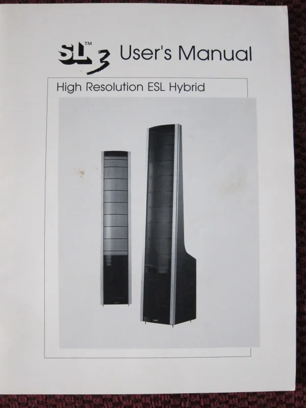 Martin Logan SL3 - Bild 4 av 4