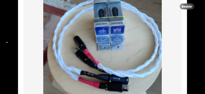 XLR kabel 