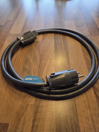 Supra lorad 2.5 SPC Strömkabel 2m Supra lorad 2.5 SPC Strömkabel 2m