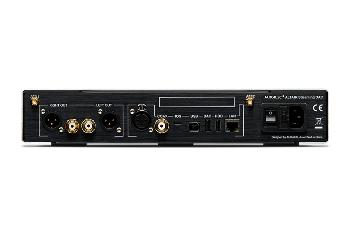 Auralic Altair streamer med DAC och försteg