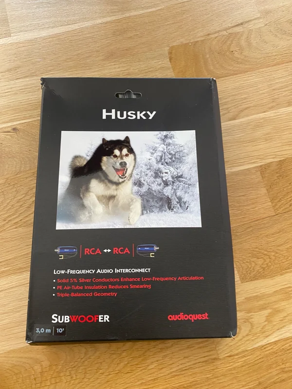 Husky subwoofers kabel 3m - Bild 2 av 4